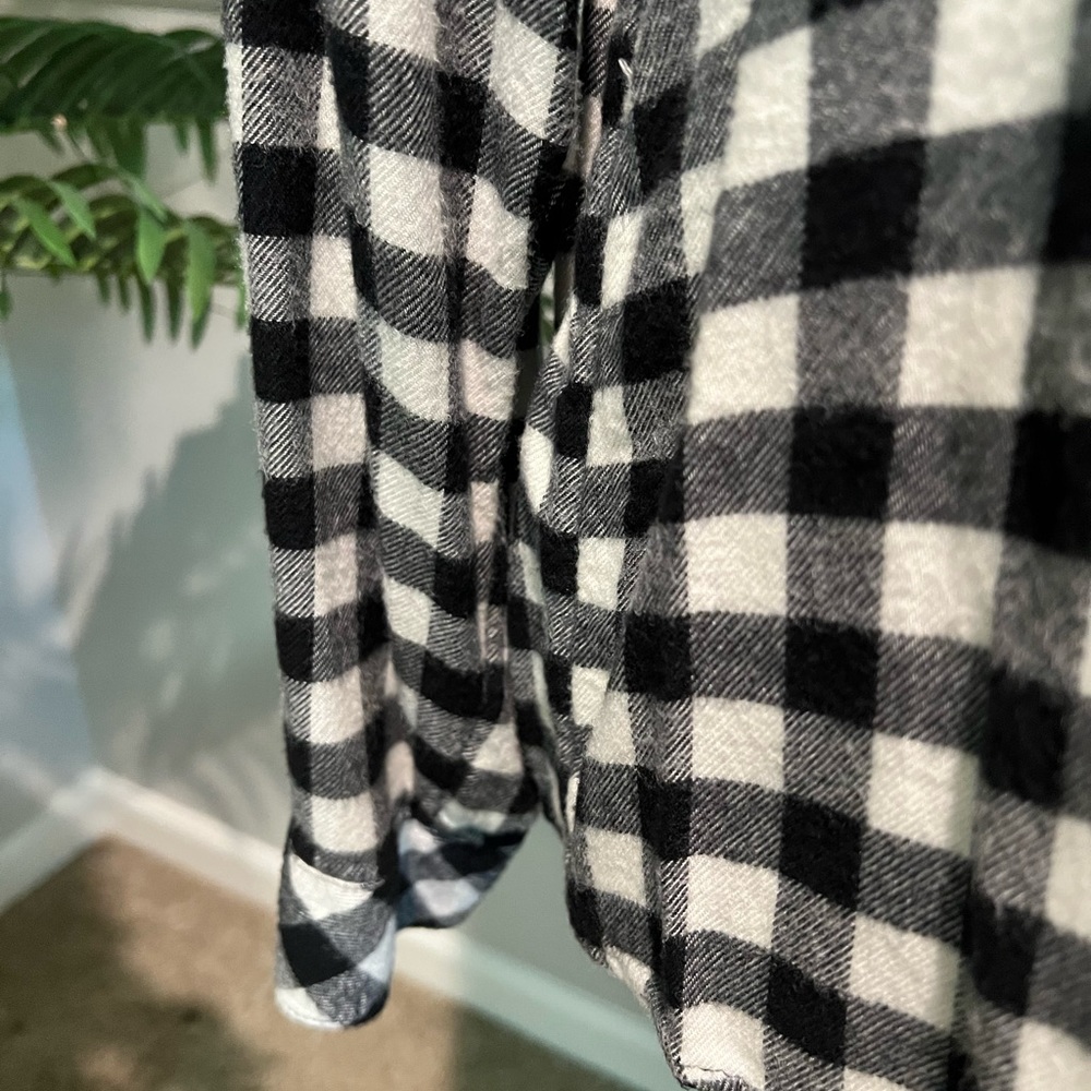 Stitch Fix Market & Spruce Buffalo Plaid Blouse - Picture 3 of 5